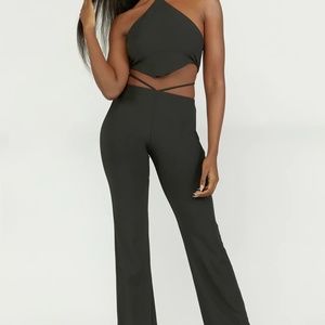 Soft Tie-Back Flare Pant